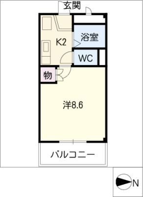 【パークサイド篭山の間取り】