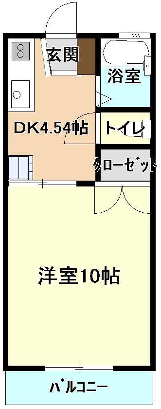 クリスタルカーサIIの間取り