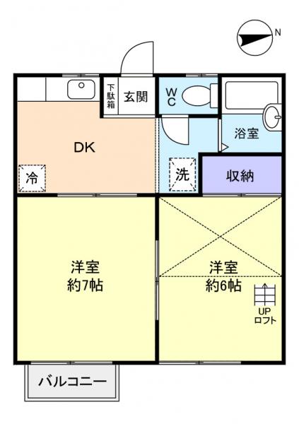 ダイワプラザ飯盛台の間取り