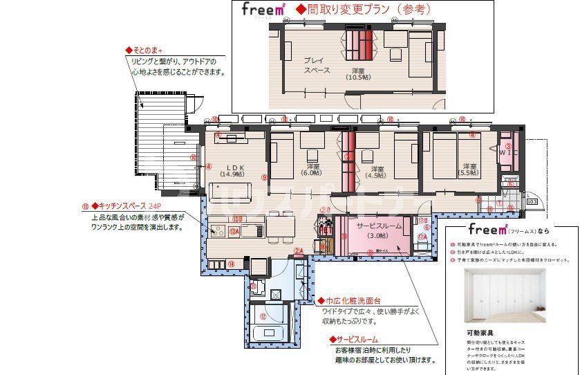 ForestGrande Iの間取り