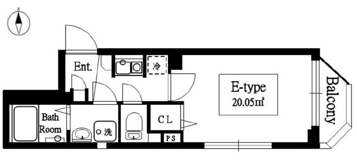 THE ROOM’S武蔵小山の間取り