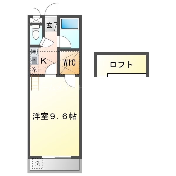 セザンヌ大岩の間取り