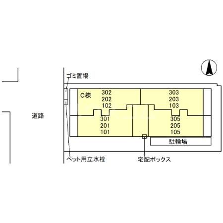 【（仮称）D-room西京極殿田町PJ　C棟のその他】