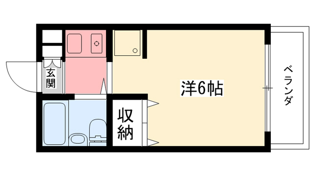 エクセレント武庫川の間取り