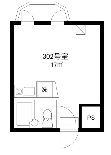 コスモマンションの間取り