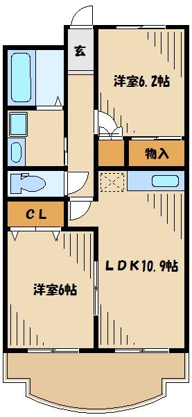 カーム・ルーラルの間取り