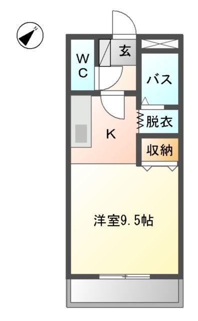 ミレニアムＫの間取り