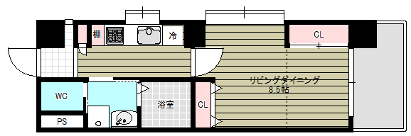 IRISSPIRA.BRIGHTみなと大通り公園の間取り