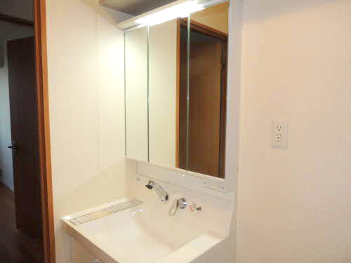 洗面設備　※同タイプの部屋写真です