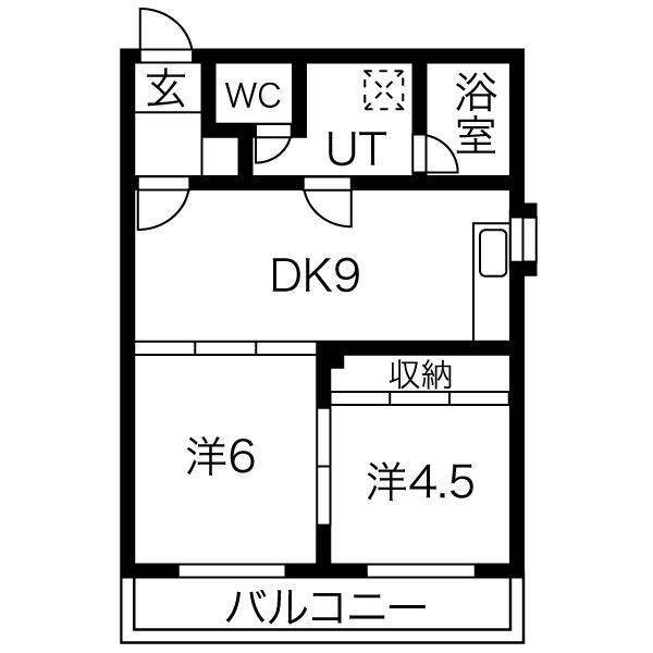 フェニックス中の島の間取り