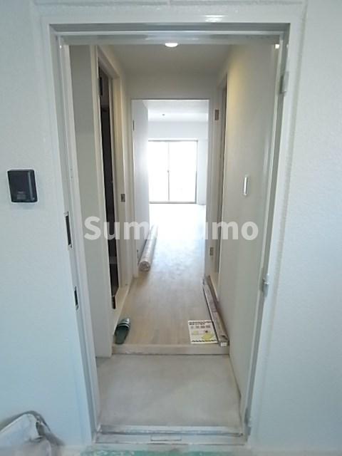 玄関　明るい玄関です