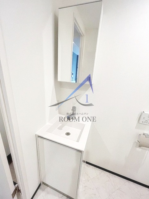洗面設備　洗面台です。