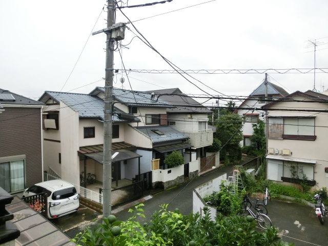 眺望　開放感のある２階からの眺望。