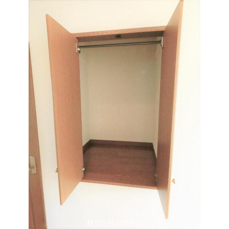 収納　収納付きでお部屋が広々使えます。