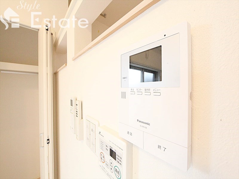 セキュリティ　モニター付きインターホン