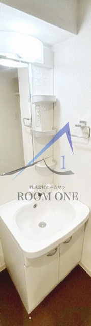 洗面設備　洗面台です。