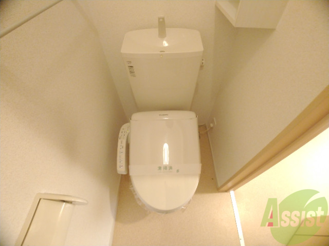 トイレ　温水洗浄便座、おしりもスッキリしますね！