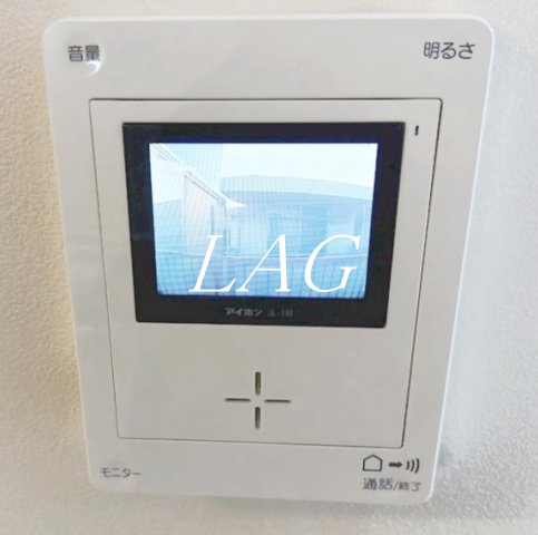 セキュリティ　モニター付きインターホンです。
