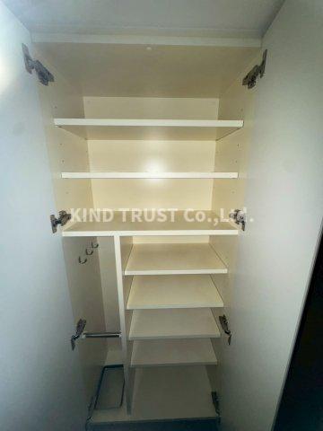 収納　収納のためのスペースです