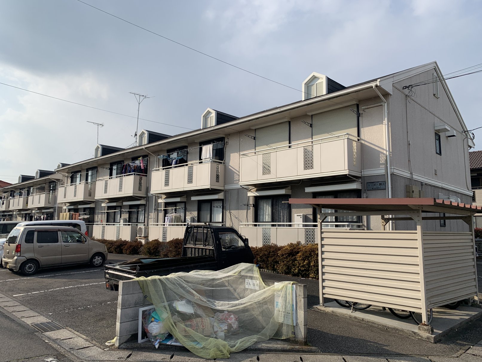 建物外観　南向きで日当たり良好