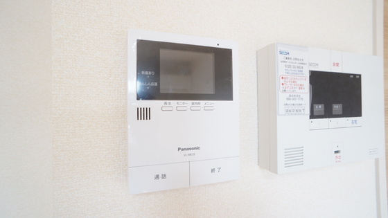 セキュリティ　カメラ付きインターホン