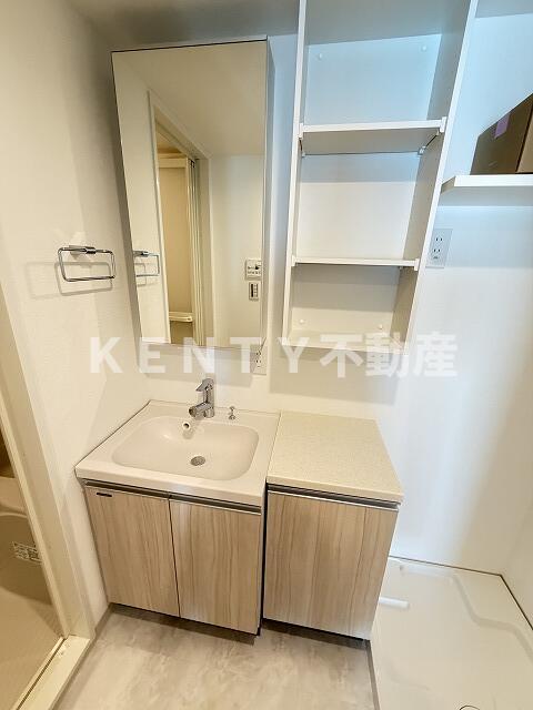 洗面設備　洗面所です