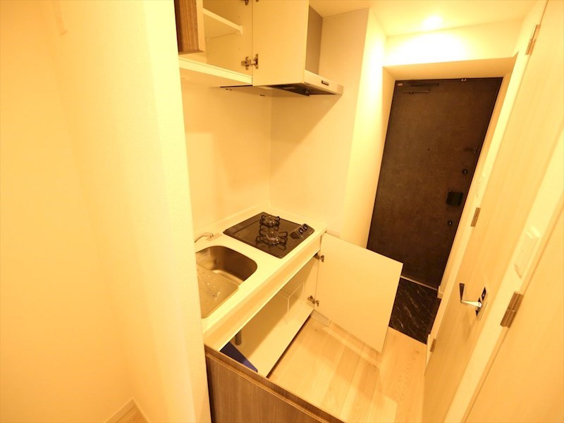 キッチン　システムキッチン（ガス2口コンロ付）