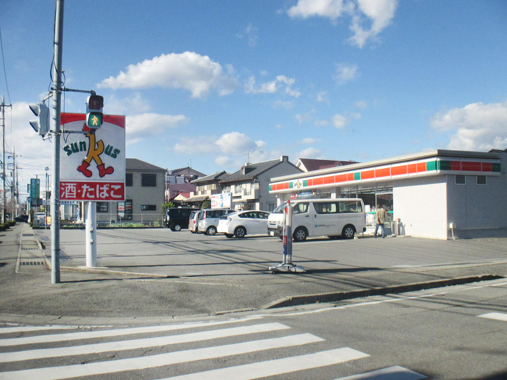 コンビニ　サンクス高崎高関店（コンビニ）まで450m