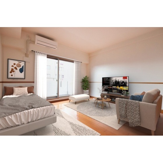 居室・リビング　内装画像はＣＧ加工しており家具・家電・小物は付帯しません