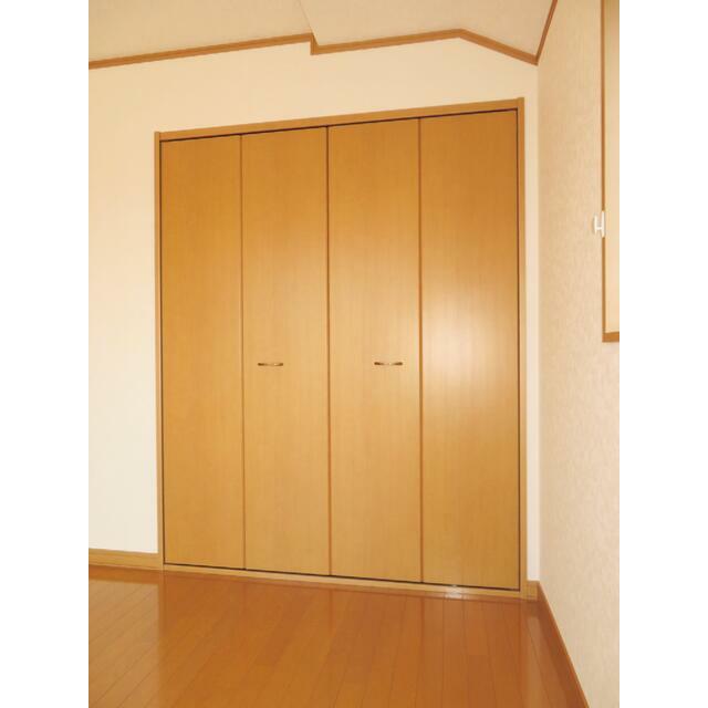 その他部屋・スペース　洋室＠収納～両折戸式の建具になっています