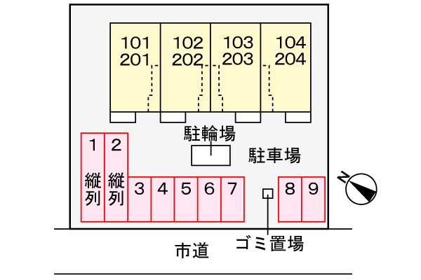 駐車場　完成イメージです。