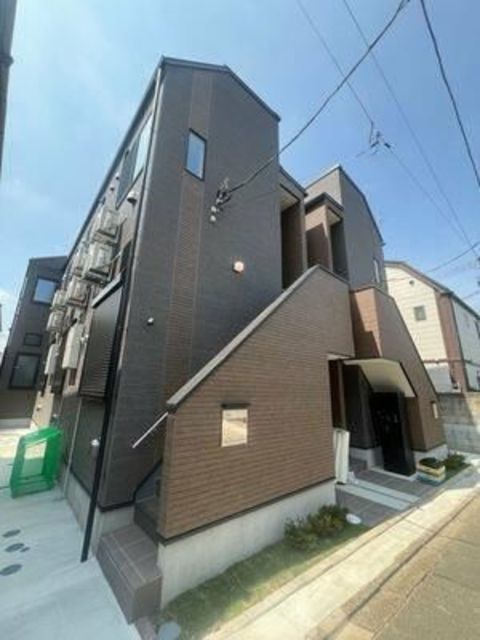 建物外観　モニター付オートロックなので安心のお部屋です！