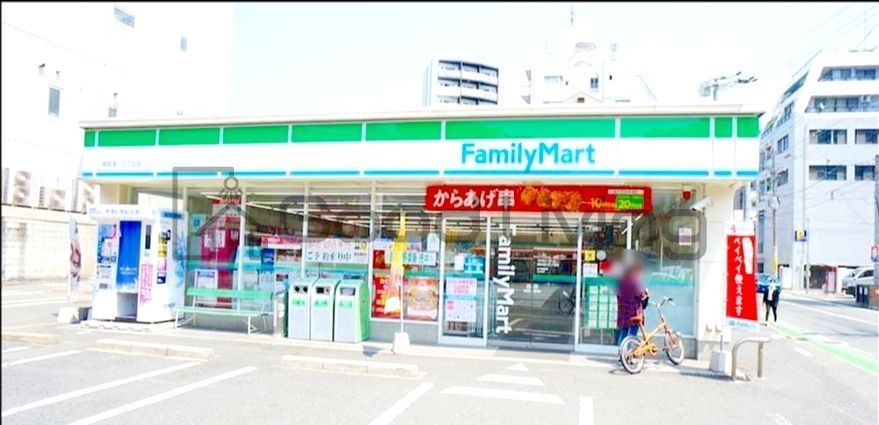 コンビニ　ファミリーマート博多住吉四丁目店（コンビニ）まで200m
