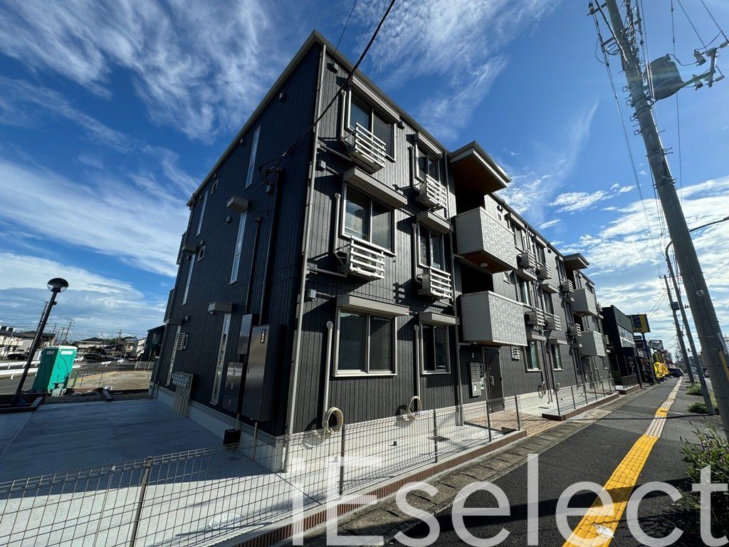 建物外観　経済的な都市ガスが利用可能！