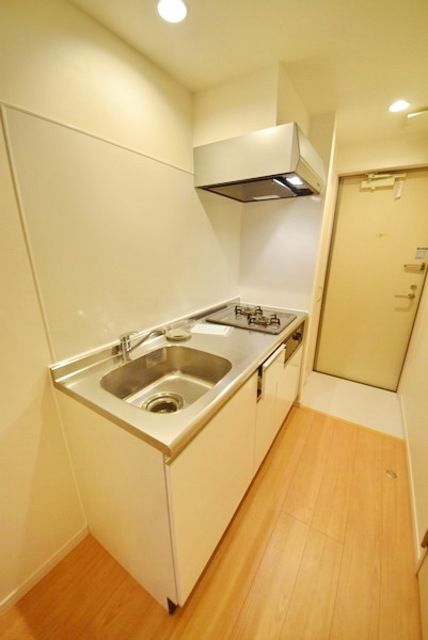 キッチン　コンロ2口システムキッチン