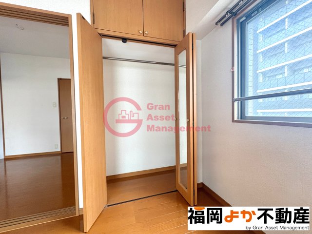 収納　たっぷりとした収納スペースです