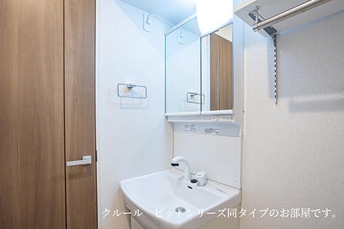 洗面設備　同タイプ部屋の写真です。