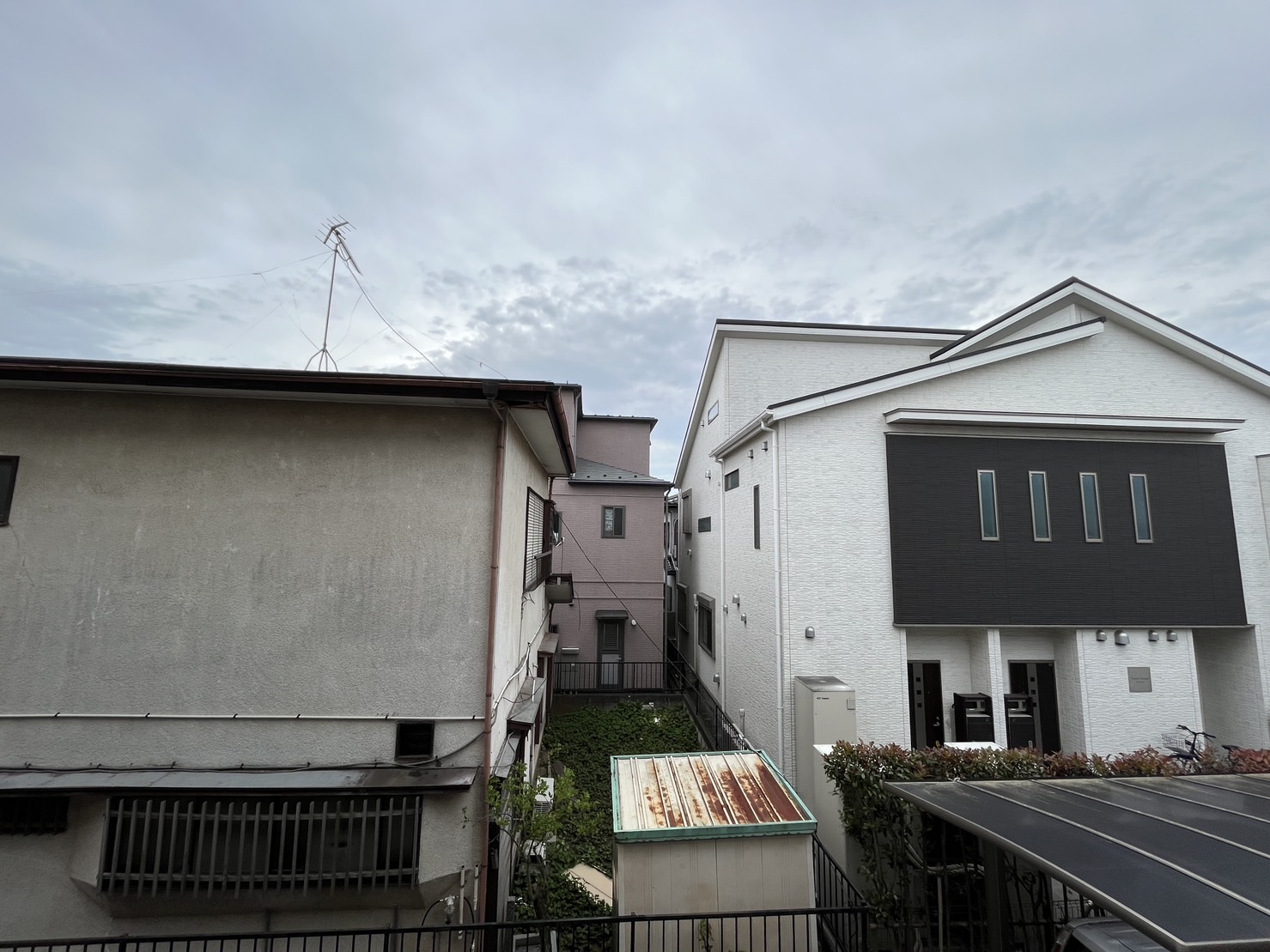 バルコニー　お部屋からの眺め