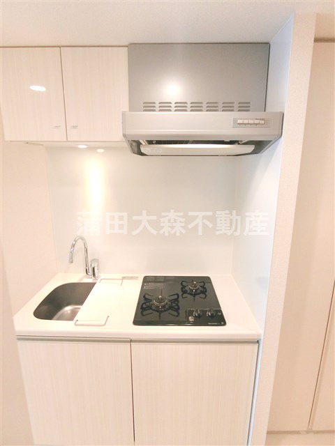 キッチン　2口ガスシステムキッチン