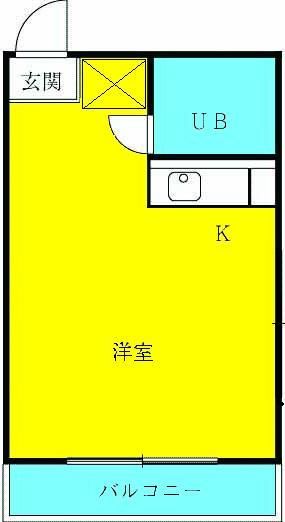 小栗原ハイツの間取り写真