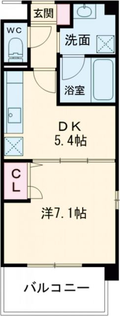 アドラブール七隈の間取り写真