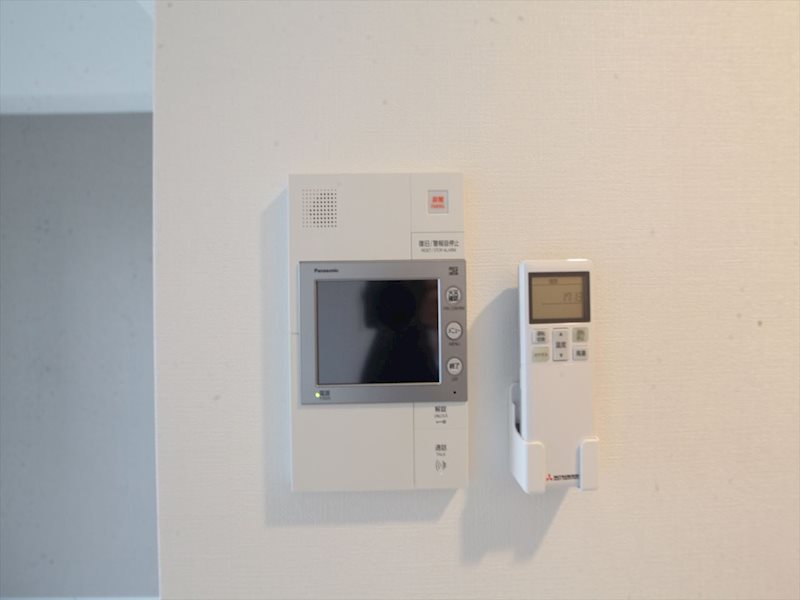 セキュリティ　TVモニター付インターホン完備