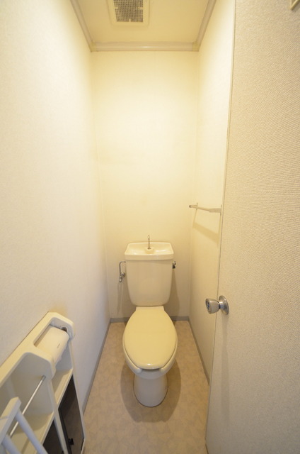 京王相模原線 南大沢駅 徒歩14分 2階建 築34年のトイレ写真