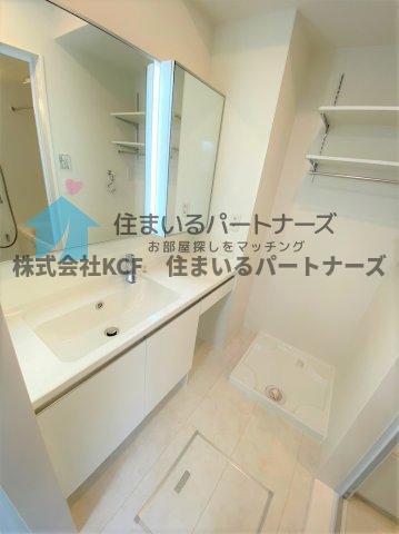 洗面設備　洗面所です