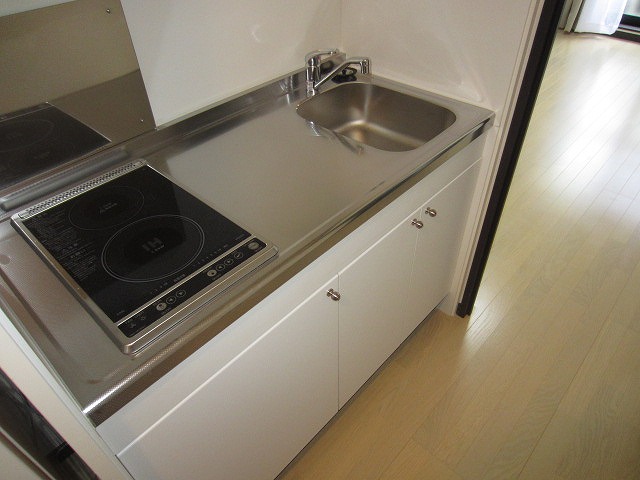 キッチン　電気コンロ2口※同タイプ