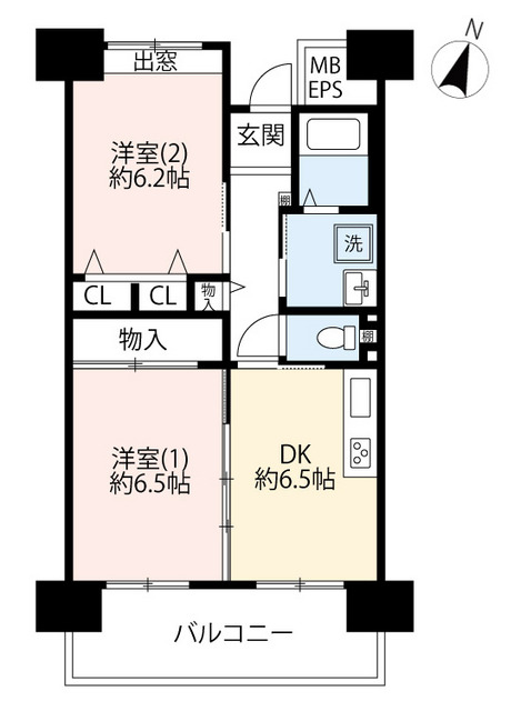 ＵＲひばりが丘パークヒルズの間取り