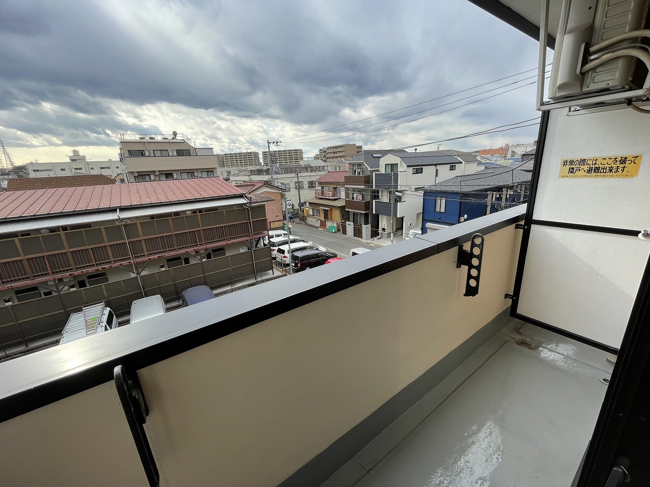 眺望　眺望※退去前のため、以前の写真を使用しています。