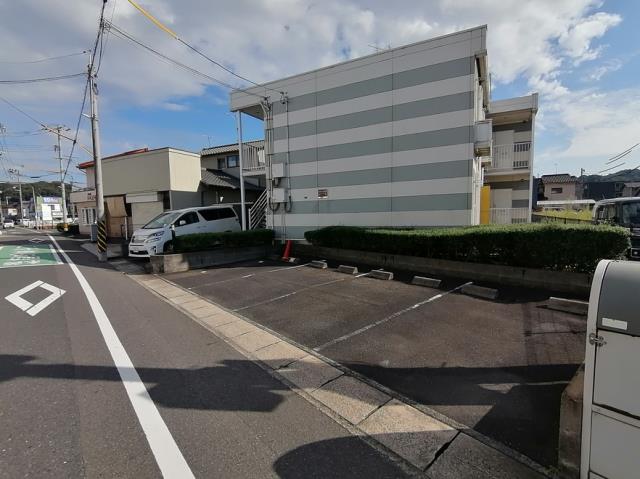 駐車場　眺望