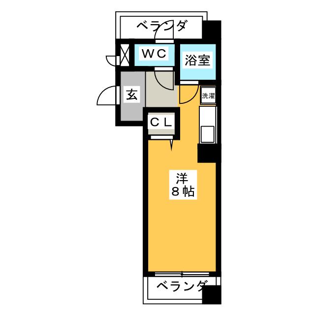 ヴィラ千成の間取り