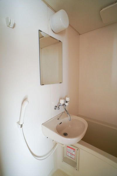 洗面設備　同じ建物の別なお部屋